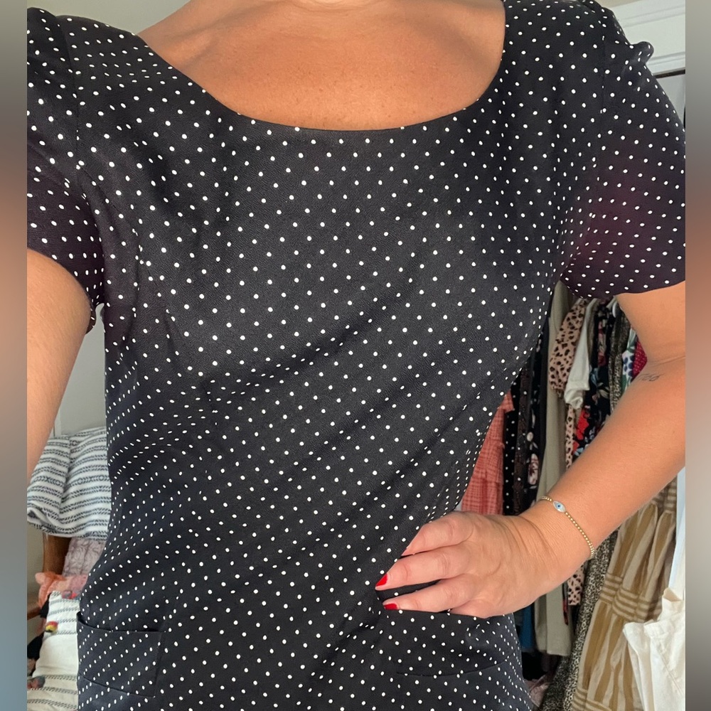 90s Polka Dot Mini Dress